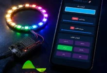 وب سرور با ESP32