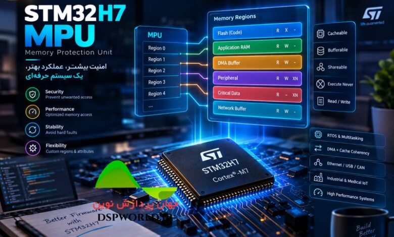 کاربرد mpu در stm32h7